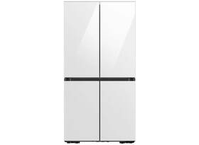 Ra-f18dbb12 Samsung Ra-f18dbb12/aa Bespoke 4-door Flex Refrigerator Bottom Panel White Glass