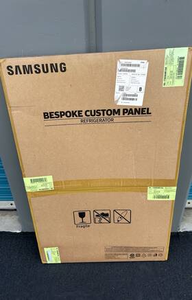 Ra-f36db4mt Samsung Ra-f36db3mt/aa Bespoke 3-door French Door Bottom Panel Matte Black Steel Ra-f36db4mt/aa