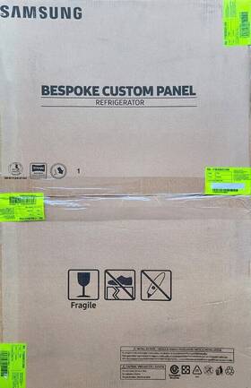 Ra-f36db431 Samsung Ra-f36db431/aa 1 Refrigerator Bespoke 4 Door Bottom Panel - Grey Glass