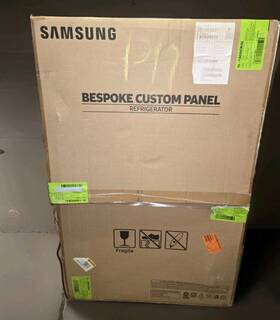 Ra-f36db4cm Samsung Ra-f36db4cm/aa Bespoke Refrigerator Bottom Panel - Morning Blue Glass