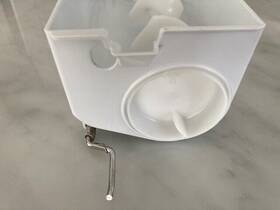 Da63-03689 Samsung Rf4289ha Refrigerator Tray-ice-bucket Part Removed From Model