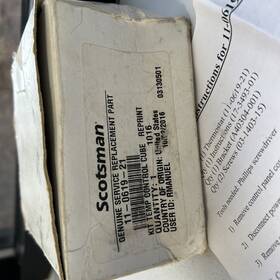 11-0619-21 Scotsman Scotsman/im Pt# Thermostat Cube Size Control Kit Oem/new Box Damaged