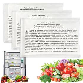 Kf002 Shurex 3 Pack Pk-1 Produce Saver Refills For Frigidaire Pure Air Keeper