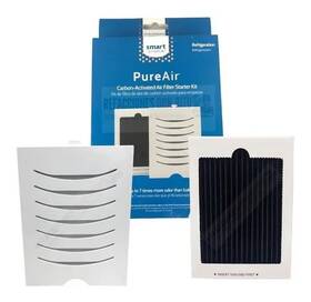 Smart Choice 012505451911 Pureair Universal Refrigerator Carbon Air Filter Starter Kit 2 Pack Scpureairu