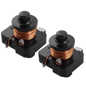 A14101700ux0255 Sourcing Map Uxcell 2pcs Coil Compressor Relay Start For 1/3hp Refrigerator Black A14101700ux0255 Sourcing Map Uxcell 2pcs Coil Compressor Relay Start For 1/3hp Refrigerator Black