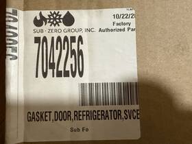3211100 Sub-zero 3212130 7042256 Genuine Refrigerator Door Gasket For 550 650 Models