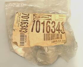7016343 Sub-zero Refrigerator Fan Blade - New Oem Free Shipping