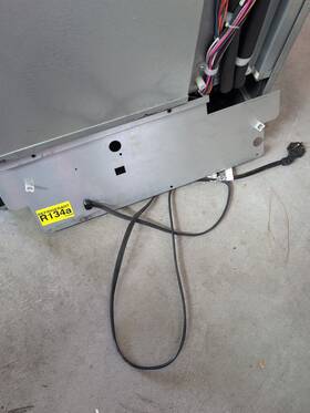 7016394 Sub-zero Part# Lower Cover Assembly 424 Models With Power Cord 7016394 Sub-zero Part# Lower Cover Assembly 424 Models With Power Cord