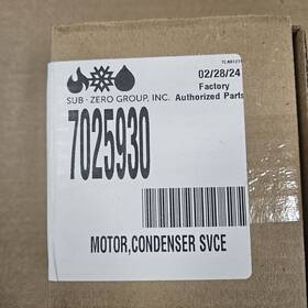 7025930 Sub-zero Brand New Genuine Oem Subzero Refrigerator Condenser Fan Motor