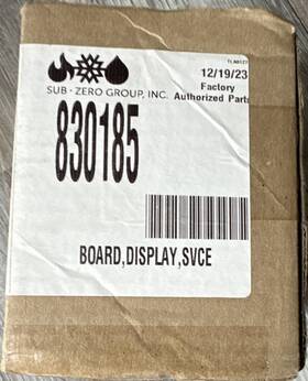 830185 Sub-zero Control Board Display Replacement For Refrigerator Model