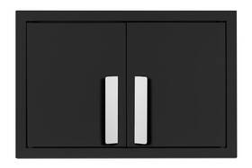 Cab18shortblk Summit Cab18short 18 Inch W X 12 H Double Door Base Cabinet - Black