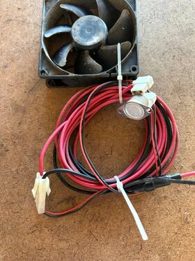 Rm3962 Sunon 12v Fan/sensor And Wiring For Dometic Series