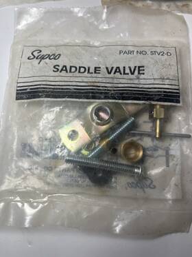 Stv2-d Supco Saddle Valve Piercing Kit 1/4 Inch Od Copper/ice Maker