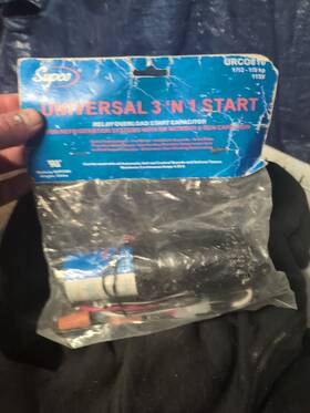 Urco810 Supco Urc0810 Refrigerator Relay Overload Start Run Capacitor 3-n-1 1/12-1/5 Hp