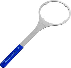 Superb Wrench 850841005005 4.80 In Water Filter Silver With Blue Handle Metallic
