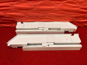 12025145 Thermador 12025134 Used Refrigerator Drawer Rails L&r 12039576 12039577 12025145 Thermador 12025134 Used Refrigerator Drawer Rails L&r 12039576 12039577