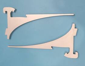 2222601 Thermador Genuine Refrigerator Shelf Sidearm Set Part#2222601