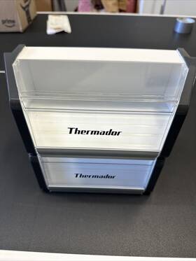 448942 Thermador Refrigerator Upright Freezer Covered Door Bin