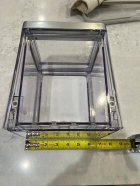 Sprodbin10 Thermador 11032818 Small Produce Bin - Stainless Steel