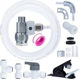 Thinkwarm 445044979906 Refrigerator Water Line Kit Connection And 1/4 Compression Ice Maker Installatio