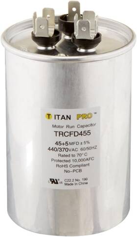 Trcfd455 Titan 840899104645 Pro 1 Count Pack Of No Color Packard 45 5mfd 440/370v