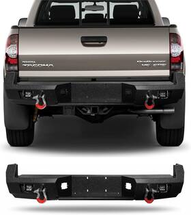 Tkm-2020 Tkmauto Tacoma 05-15 Front And Rear Bumper 2005 2006 2007 2008 2009 201