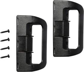 Tongass 445046382308 2-pack Black Rv Refrigerator Fridge Upper And Lower Door Handles Compa