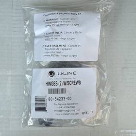 80-54233-00 U-line Ice Maker Door Hinges New