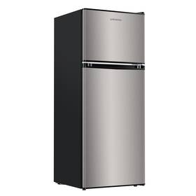 Sr401 Upstreman 4.0 Cu.ft. Mini Fridge With Freezer Dorm Essentials Double Door Small Refr