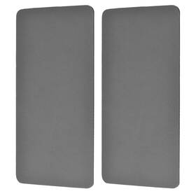 Uxcell 683007500195 2pack Square Fridge Drip Tray For Refrigerator Water Dispenser Dark Grey