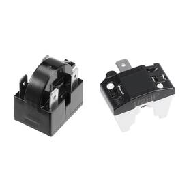Uxcell 784958111222 Refrigerator Ptc Relay 22 Ohm 4 Pin Compressor Overload Protector 1/2hp