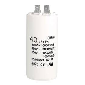 A21011900ux0292 Uxcell Cbb60 Run Capacitor 40uf 450v Ac Double Insert 50/60hz Cylinder