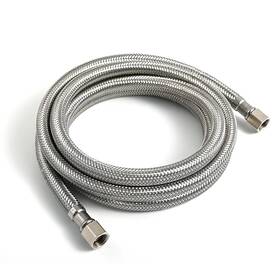 Vatalera47 Vataler 6 Ft Premium Braided Stainless Steel Ice Maker Water Supply Hose - Universal