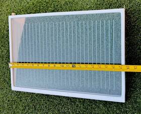 Pm910350 Viking Refrigerator Glass Shelf Part # W 19.5 Inch / D 13 Pm910350 Viking Refrigerator Glass Shelf Part # W 19.5 Inch / D 13