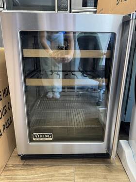 Vbci1240glss Viking Viking24 Inch Beverage Center
