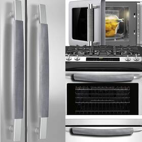 Volecy 755205788672 5 Pcs Refrigerator Door Handle Covers Velvet Kitchen Decors Keep Appliance C