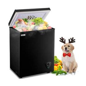 Bcbd-63-b Wanai Chest Freezer 3.5 Cubic Deep With Top Open Door And Removable S