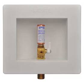 87980 Water-tite Ice Maker Outlet Box With Hammerarresterplastic/leadfree1/2 Inch 87980 Water-tite Ice Maker Outlet Box With Hammerarresterplastic/leadfree1/2 Inch