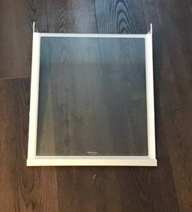 W10387808 Whirlpool 10387808 Refrigerator Glass Shelf With Frame - Part #w10387808 Oem Replacement