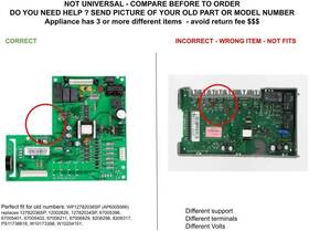 12782036sp Whirlpool New Genuine Oem Refrigerator Control Board Kit 67005401 Nla