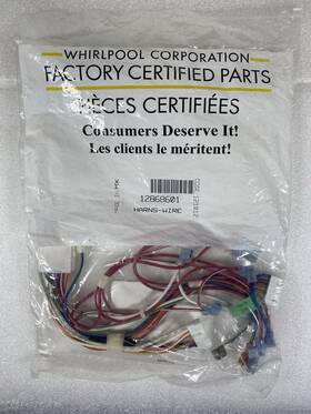 12868601 Whirlpool New Genuine Oem Refrigerator Control Wire Harness 12868601 Whirlpool New Genuine Oem Refrigerator Control Wire Harness