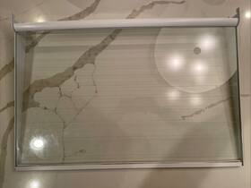 2177824 Whirlpool 2163862 Refrigerator Full Shelf With Clear Tempered Glass Part #