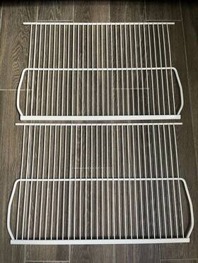 Wp2192515 Whirlpool 2174789 2x Refrigerator Wire Shelf Roper Kenmore Estate #8