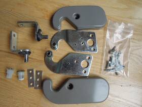 2304322 Whirlpool 2203770 Kenmore Refrigerator Top Bottom Hinge Cover Set 2203771