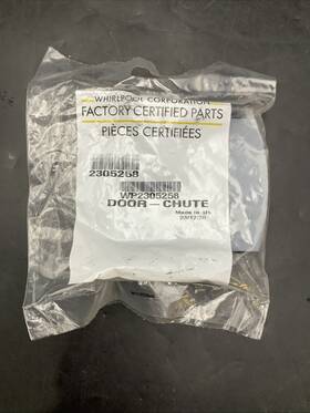 2305258 Whirlpool Genuine Oem Refrigerator Ice Chute Door #2305258 Free Shipping 2305258 Whirlpool Genuine Oem Refrigerator Ice Chute Door #2305258 Free Shipping