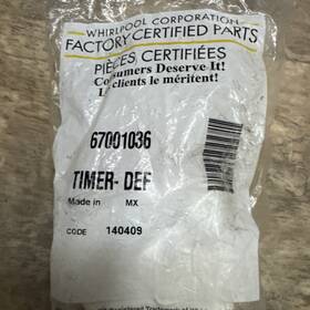67001036 Whirlpool Defrost Timer. Oem. New Old Stock 67001036 Whirlpool Defrost Timer. Oem. New Old Stock