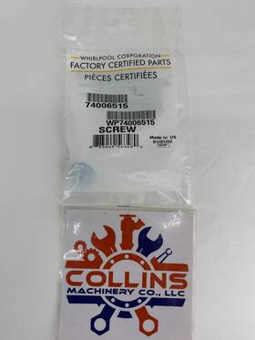 Wp74006515 Whirlpool 74006515 Genuine Oem Range Screw