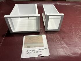 7575dem Whirlpool Refrigerator Model Wrf 2 Piece Drawer Set 7575dem Whirlpool Refrigerator Model Wrf 2 Piece Drawer Set