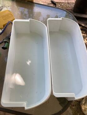 Whirlpool 883049530147 Refrigerator Door Shelf Bin White Whirlpool 883049530147 Refrigerator Door Shelf Bin White