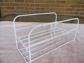 2152823 Whirlpool Eb21dk Refrigerator Ice Tray Rack White Chrome Trim And 2 Trays